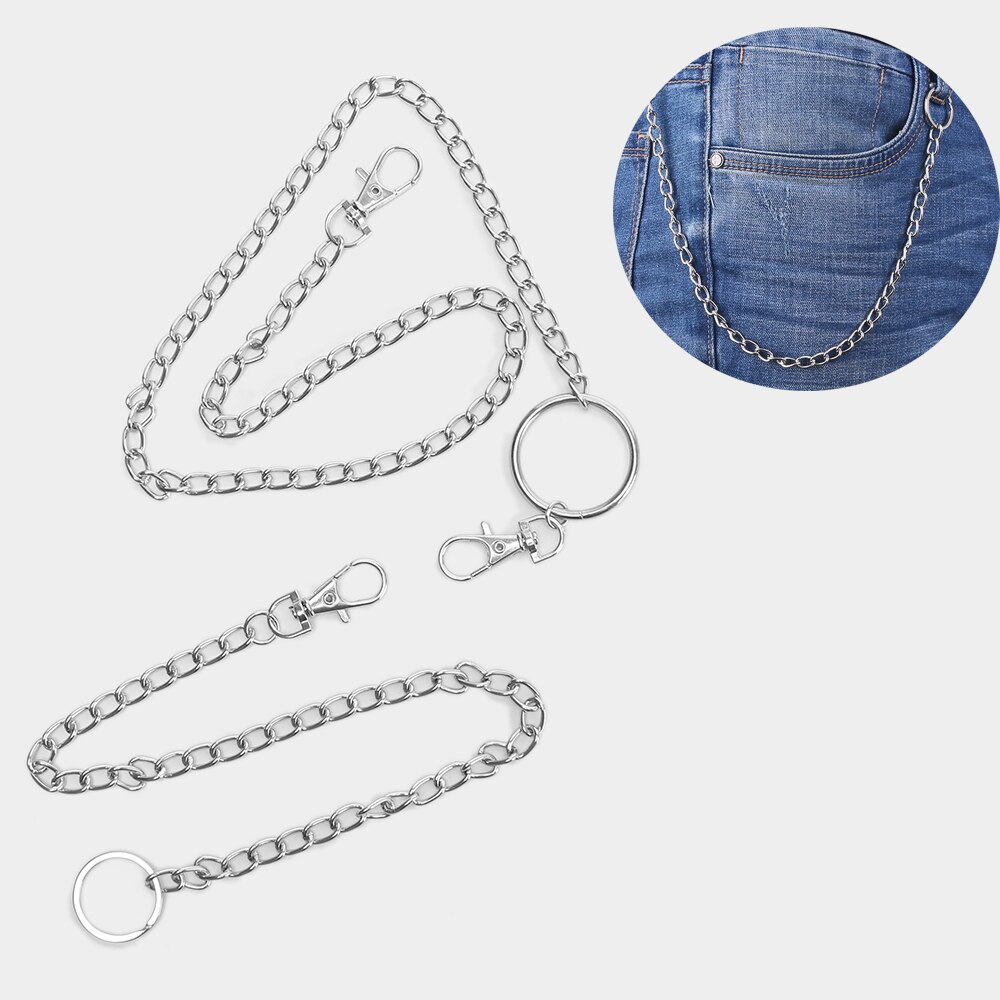 Stile Straße groß Ring Schlüssel Kette Felsen Punk Schlauch Hipster Schlüssel Ketten Schlauch Keychain HipHop Zubehör