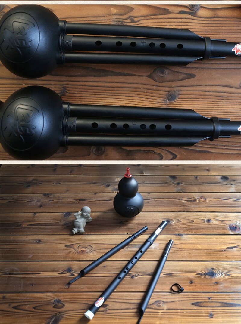 Flute Hulusi gaita Resin Gourd Flauta Hulusi C/ Bb Key Hulusi funda flauta Folk Instrument Calabash Flute Suitable for Beginners