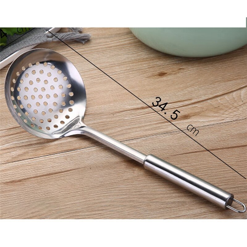 Stainless Steel Kitchen Cooking Utensil Set Cookware Colander Spoon Spatula Shovel Nonstick Cookware: 5