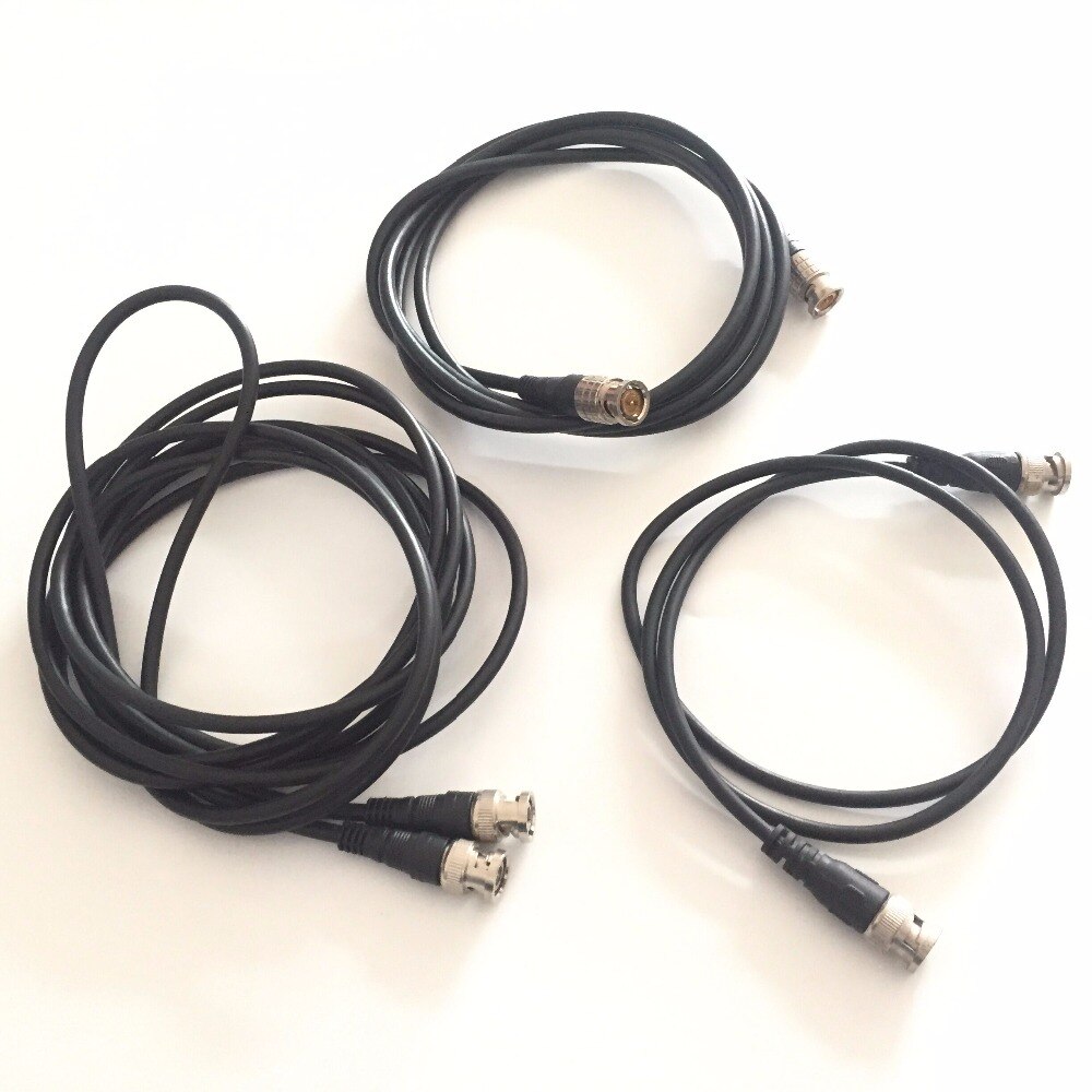 2M BNC mâle à BNC mâle câble de raccordement caméra de vidéosurveillance vidéo 10FT cordon RG58 Coaxial