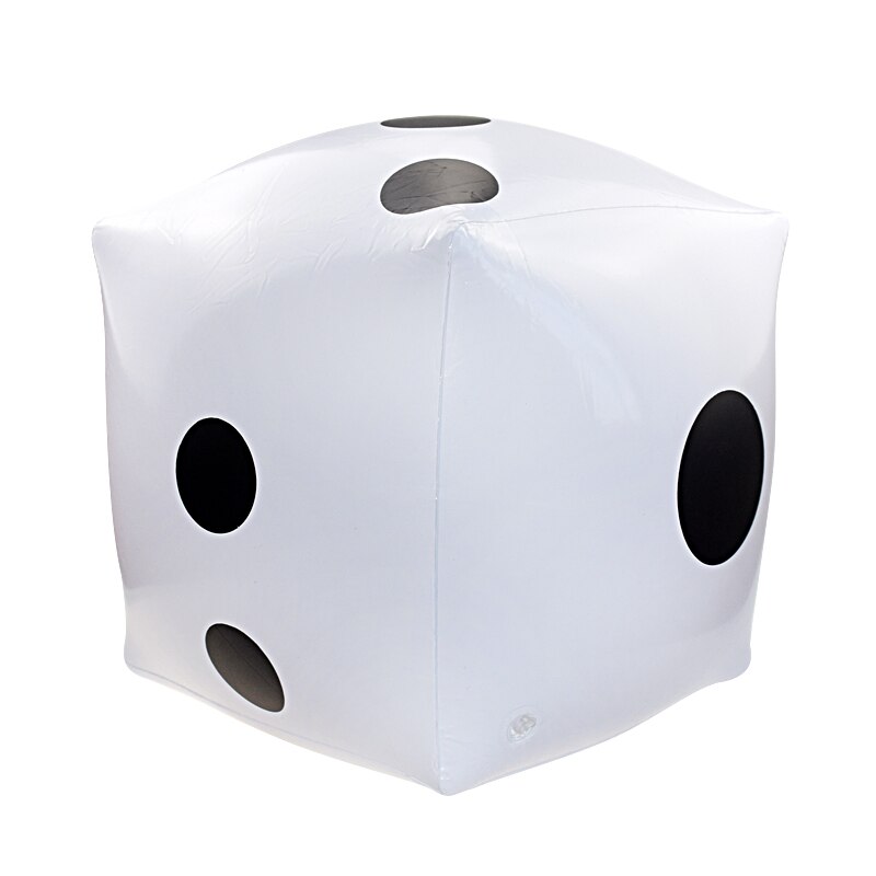 Inflatable Air Number Dice 30*30cm Funny Party Supplies Toys For Children Kids Adults Outdoor Game Play Cube