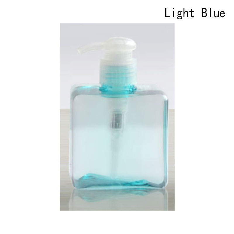 1pc 250ml leere Plastik pumpe Flaschen Spender tragbare leicht zu reinigende Hände desinfektion flasche Reise kosmetik Spender flasche: Blau