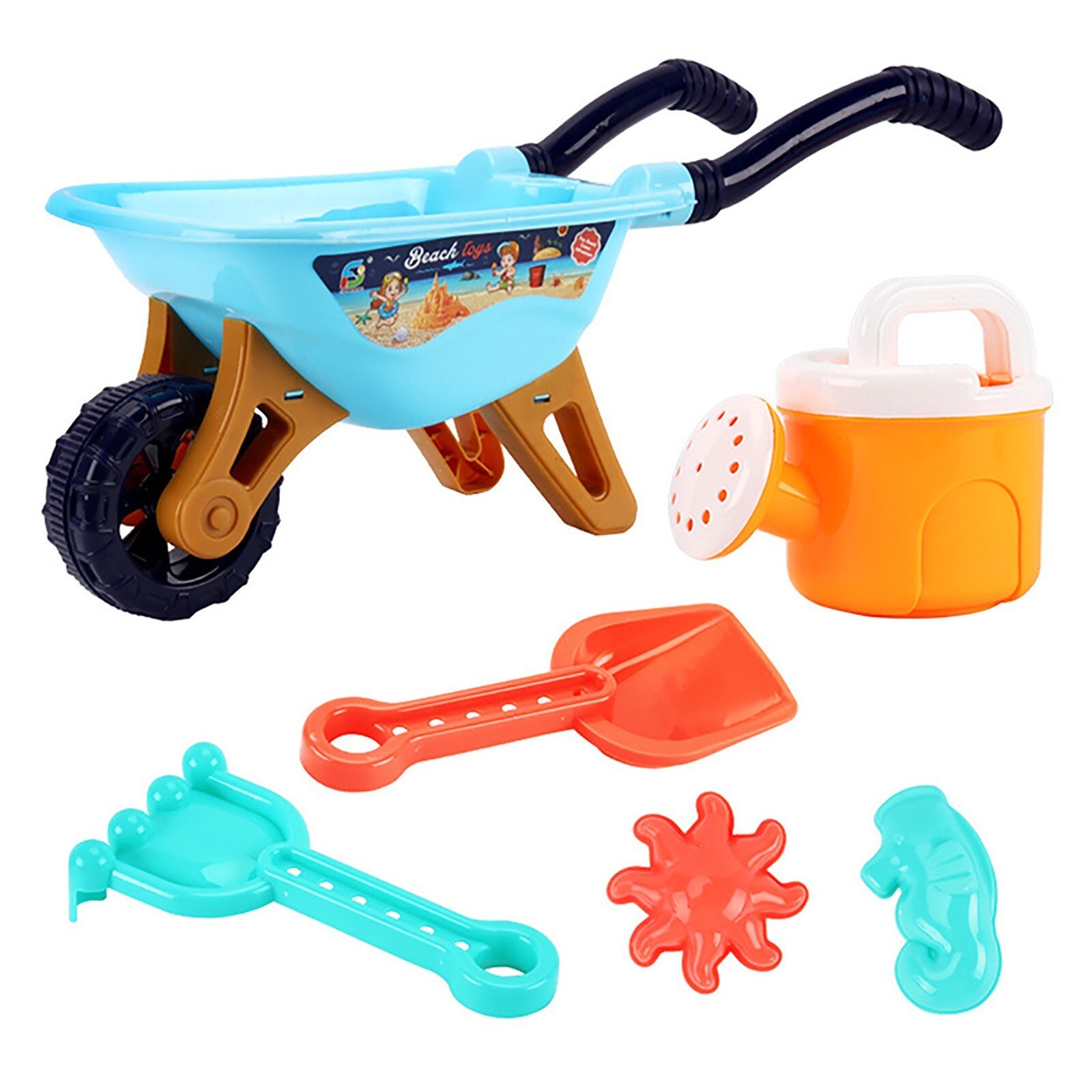 6 stücke Strand Spielzeug Sand Baby Spielzeug Sand Spielen Sandkasten Spielzeug Sommer Ich bin Freien freundlicher Spielzeug Für Jungen Und Mädchen Graben Sand Spielzeug Juguetes Playa: Ursprünglich Titel