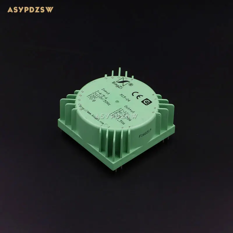 15VA Green Square 15W trasformatori toroidali sigillati M15-04 tensione di uscita AC dual 15V(2*15V)