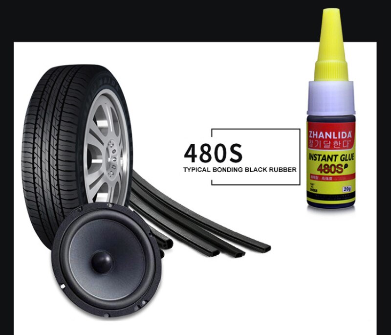 practical 480S Seal Black Tire Patch Repair Original Mighty Tire Repair Glue Tyre Puncture Sealant Bike Car Repair Patch Crafts