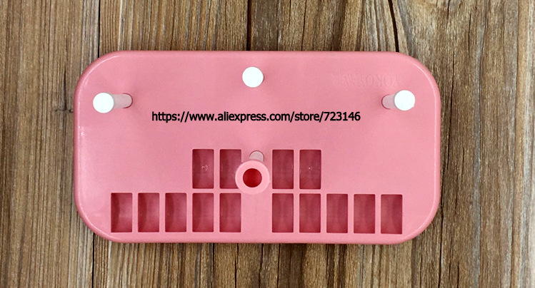 Thread Multiple 3 Spool Holder Stand Rack Sew Quilting for Home Sewing Machine Spool Stand Holder for bernina pfaff singer juki: Pink