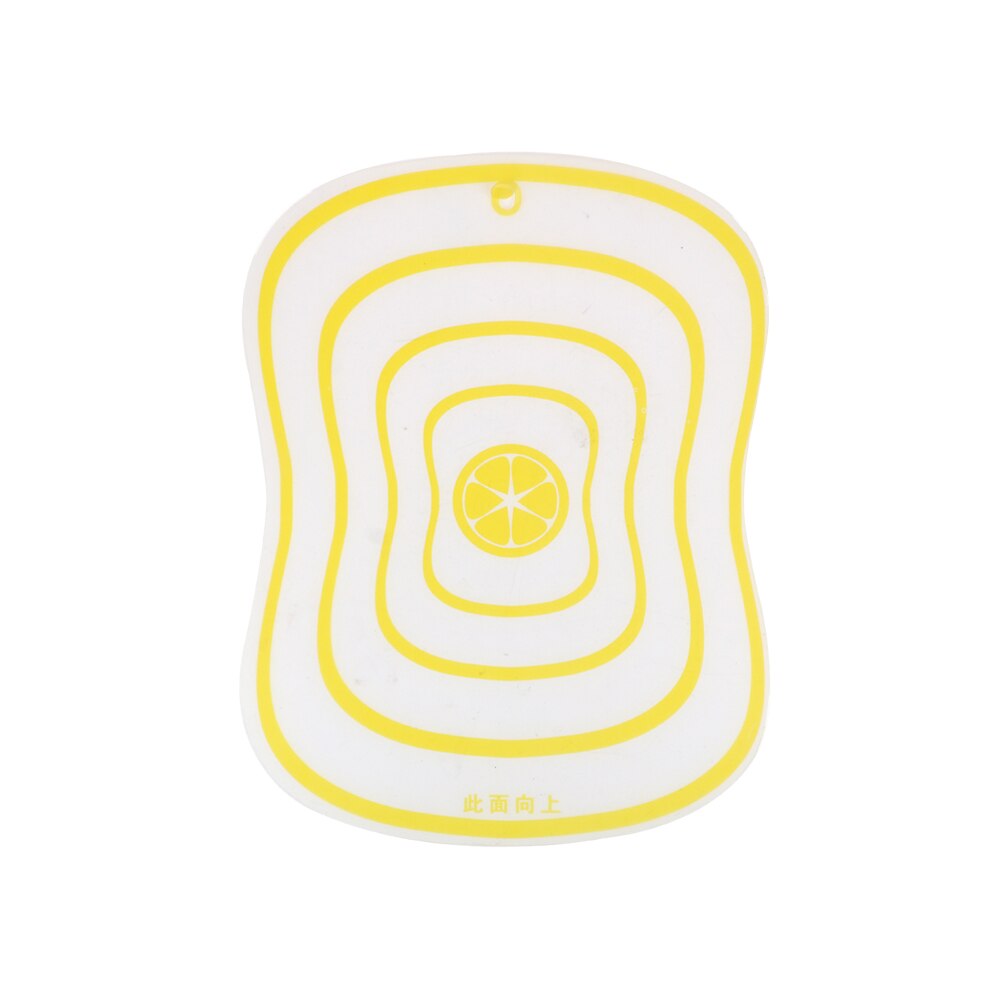 Kitchen Gadgets Cutting Board Antibacteria Plastic Non-slip Frosted Bendable Chopping Board Vegetable Meat Tools: Medium Yollew