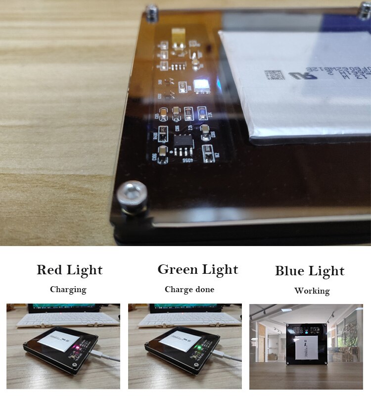 7.83Hz Schumann Wave Generator Rechargeable Ultra-Low Frequency Pulse Generator Finished