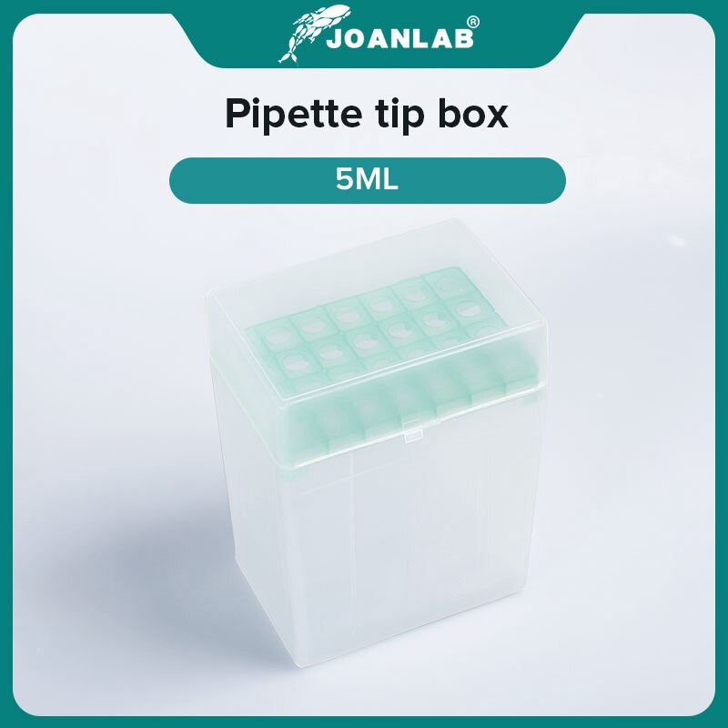 Joanlab Officiële Winkel Laboratorium Pipet Tip Box 10ul 200ul 1Ml 5Ml 10Ml Micropipet Plastic Pipet Doos Laboratorium apparatuur