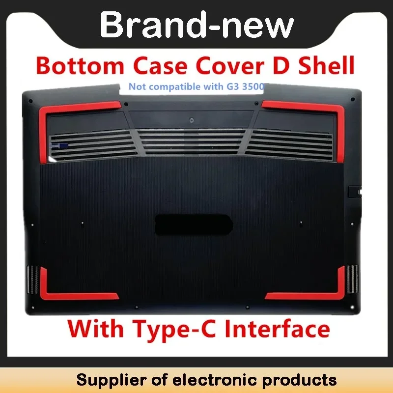 For Dell Inspiron G3 15 3590 3500 P89F LCD Back Cover / Front Bezel / Hinges / Screw 0747KP 03HKFN 0YGCNV: PURPLE