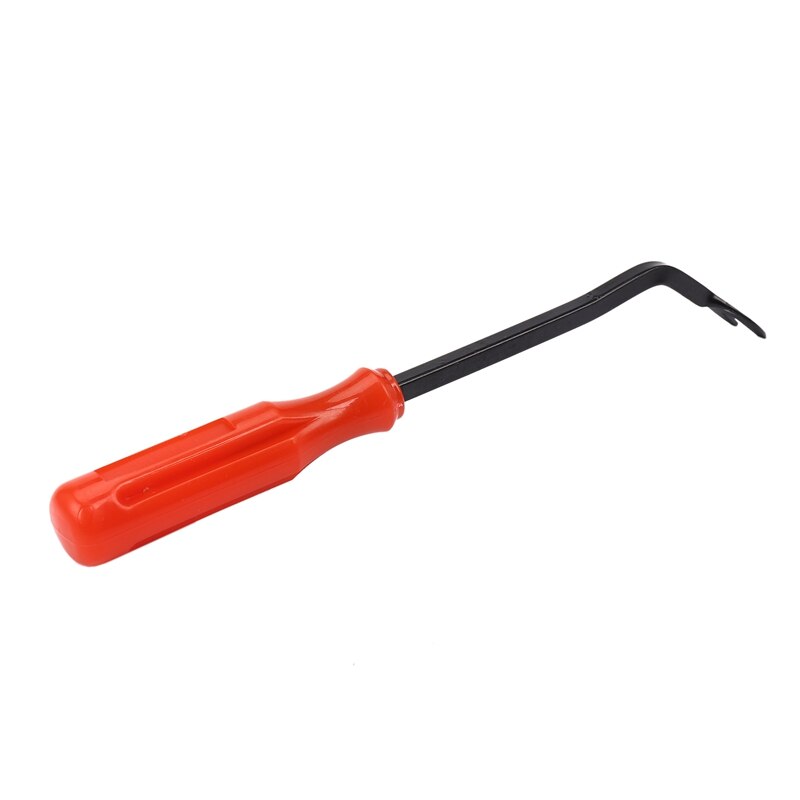 3 Pezzi Kit Rimozione di Graffette per Tappezzeria con Estrattore, Rimuovi Levapunti Graffette, Rimozione Clip Pinza, Rivetti Clip Pinze Fastener Remover Puller Pinza Tool Kit, Manico in Gomma