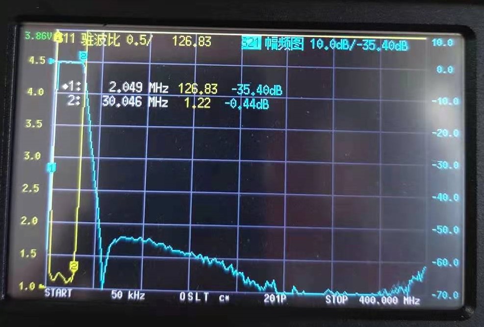 3-30MHz band pass filter BPF filter M female LC filter Improve selectivity SNR