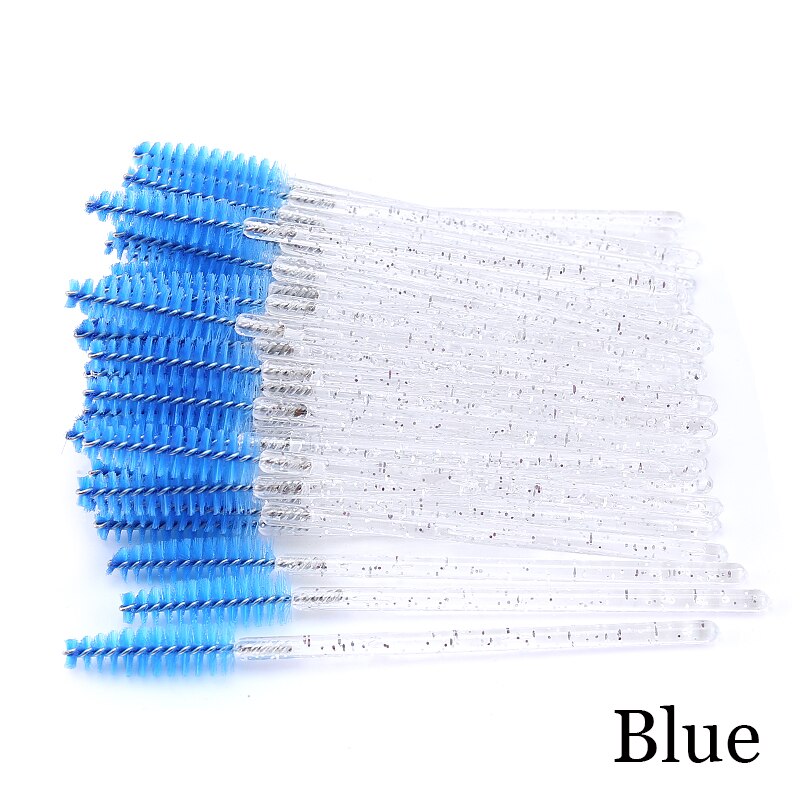 Professionele Wenkbrauw Borstel Mascara Stok Wand Applicator Wimpers Extension Tool Cosmetische Penselen Set Makeup Tools: 24