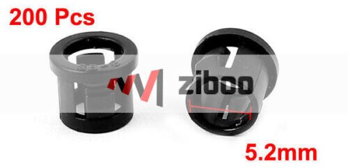 200 stk sb -8 5.2 mm 0.2 plastik wire hul dia kabelbøjle beskytter snap-bøsning
