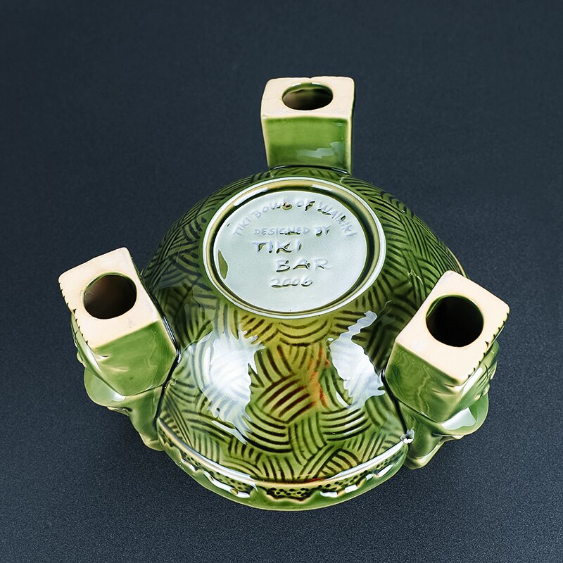 Keramische Punch Bowl Tiki Kom Keramische Tiki Mok
