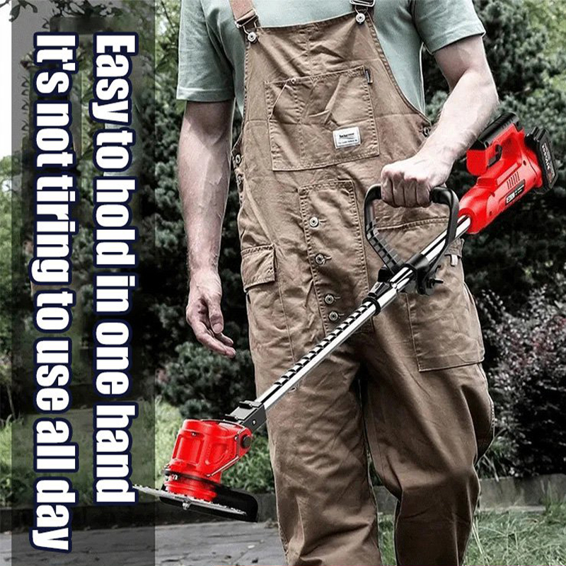 12V Electric Grass Trimmer Cordless Lawn Mower Adjustable Handheld Garden Tool For Makita Hedge