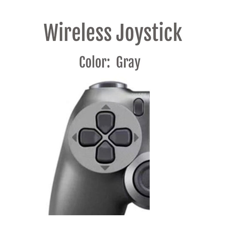 Controlador inalámbrico para PS4, Gamepad Bluetooth 4.0 para ps4, Joystick de control remoto Ps4, nueva barra de luces de actualización: Gray