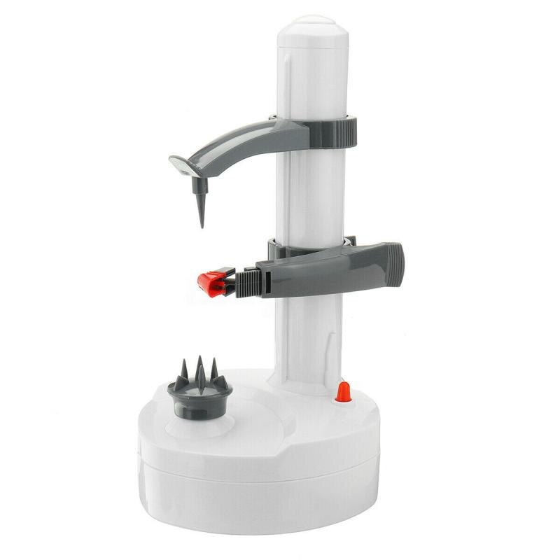 Éplucheur automatique pour pommes de terre | Appareil électrique multifonction éplucheur automatique pour légumes fruits pommes avec rotation automatique 2 lames supplémentaires