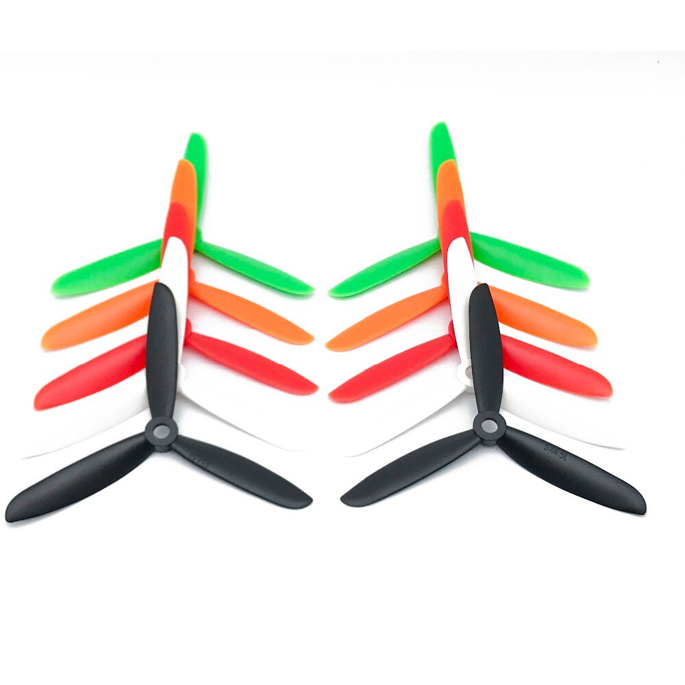 4 Pairs 4045/5045/6045 3 lame Bullnose Elica 8pcs CW /CCW per 250 FPV Da Corsa Quadcopter ZMR210 250