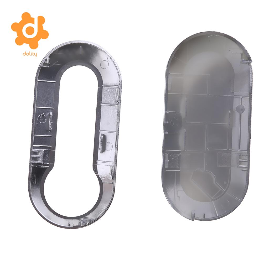 Remote Flip Key Fob Shell Case Cover Replacement for Fiat 500 No Electronic Internals