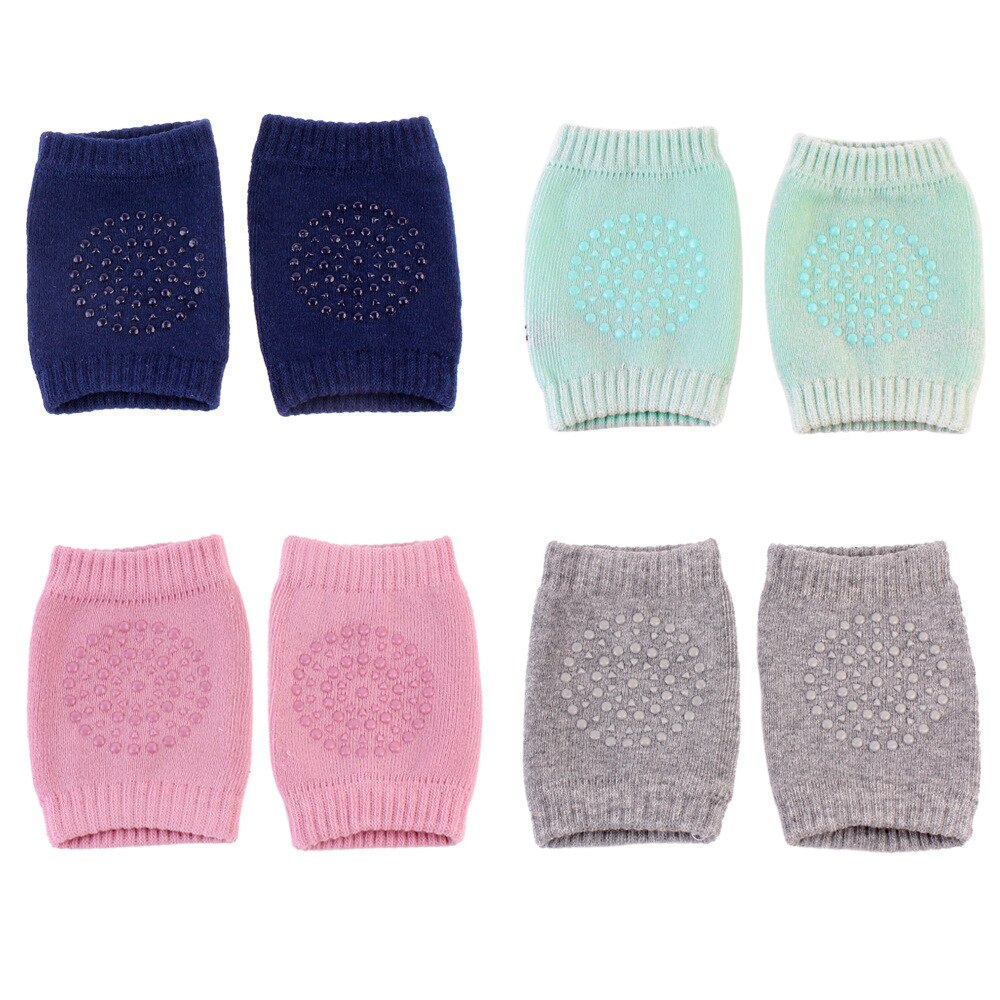 neue Baby Zubehör Baby Kleinkind Krabbeln Knie Pads Sicherheit Gehen Bein Ellenbogen Schutz Kissen Keine-Unterhose Kieselsäure Gel