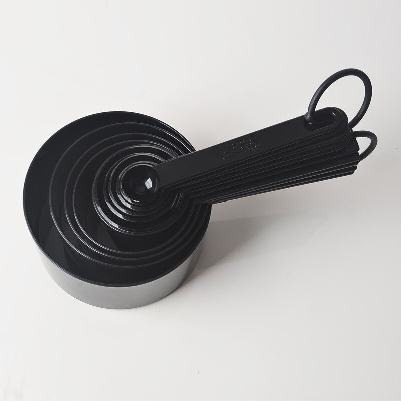 Cuillères de mesure pour la cuisine, cuillère à thé, à café, à sucre, tasses de mesure pour la farine, ustensiles de cuisine 10 pièces/ensemble