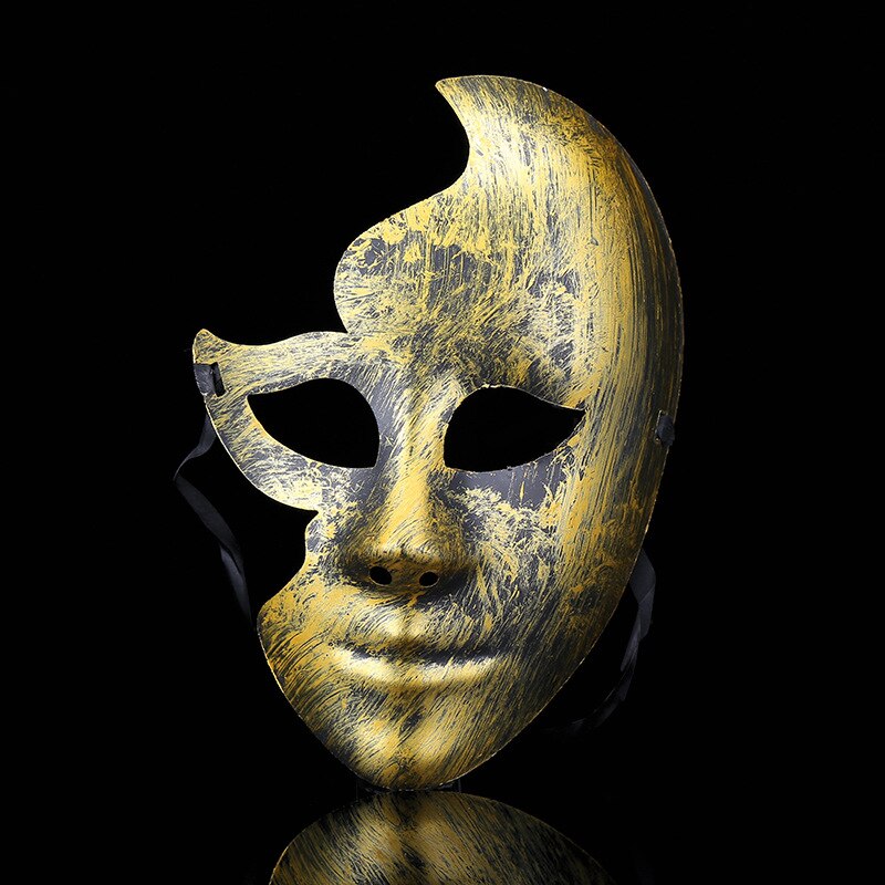 Masque de bal de fête pour hommes, nouvelle offre spéciale: Golden1