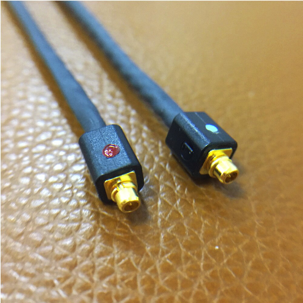 In-ear monitor kabel mmcx øretelefon kabel ledning iem kabel mmcx stik ledning længde 64 ''