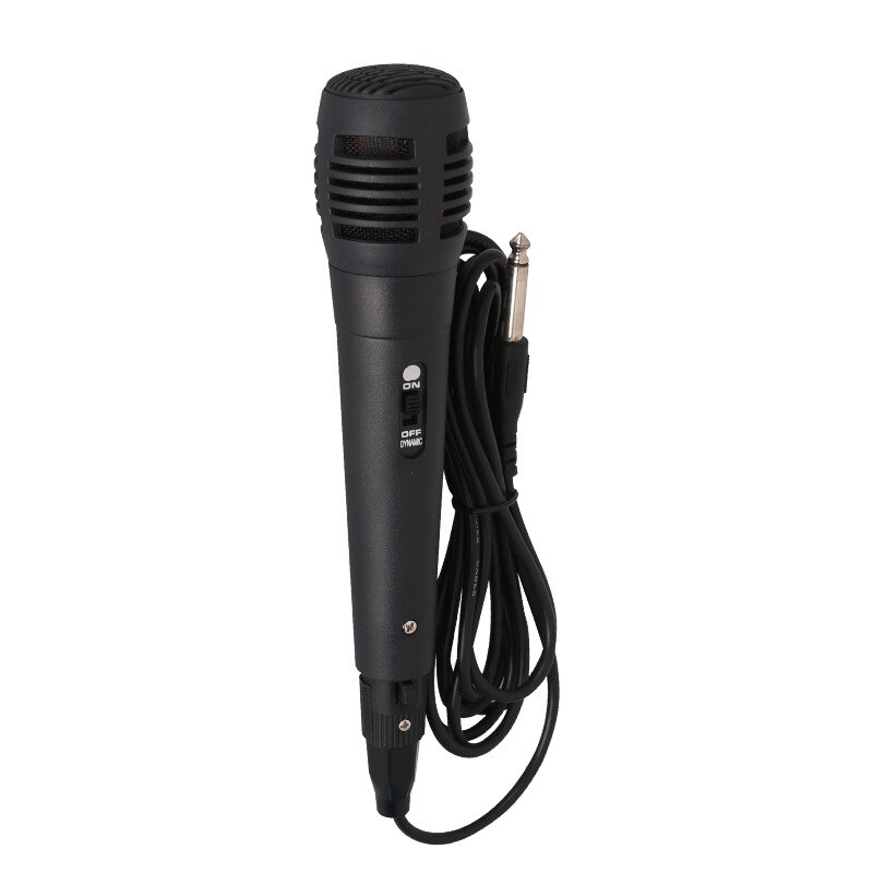 1Pcs Universal Wired Uni-directional Handheld Dynamic Microphone Voice Recording Noise Isolation Microphone Consumer Electronics