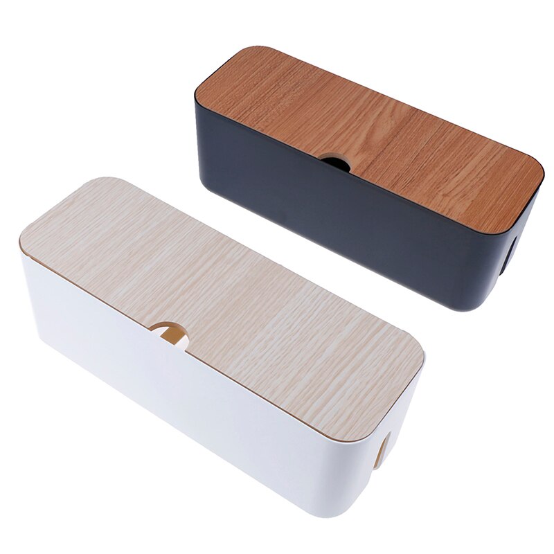 Charger Socket Organizer Line Storage Bin Cable Box Power Strip Wire Case