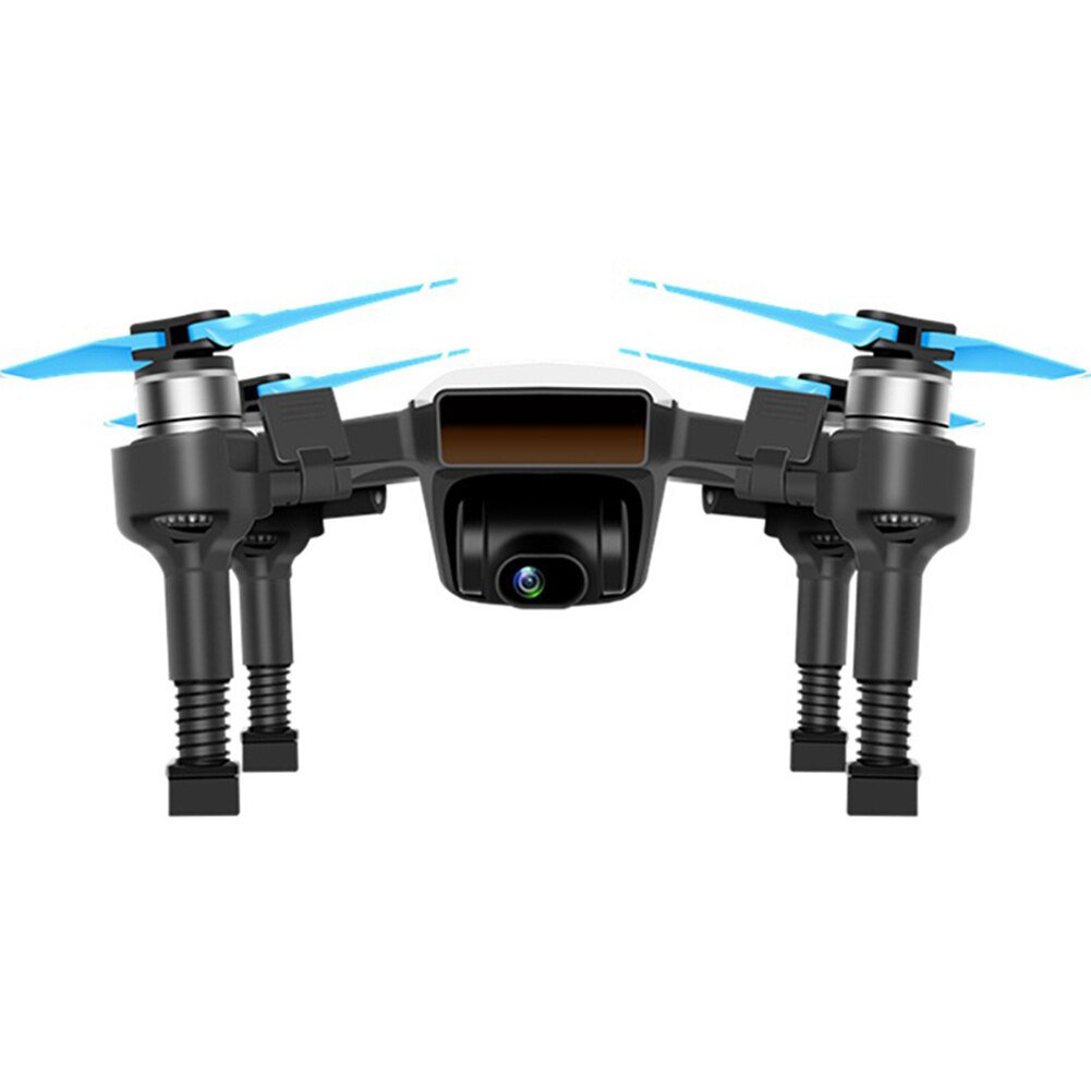 4 stk udskiftning af landingsudstyr højre venstre udvidet beslag drone tilbehør abs dele fjederdæmpning udvidet til dji gnist