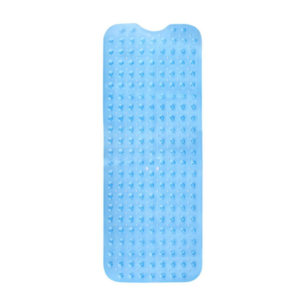 Antislip Badmatten Pvc Anti-Slip Badmat Zachte Badkamer Massage Mat Zuignap Douche Mat Tapijt antislip Bad Matten: Blauw