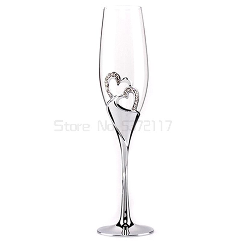 Crystal Wedding Toast Champagne Glasses Wine Glasses Drink Glasses Party Wedding Wine Decoration Glasses Party Box