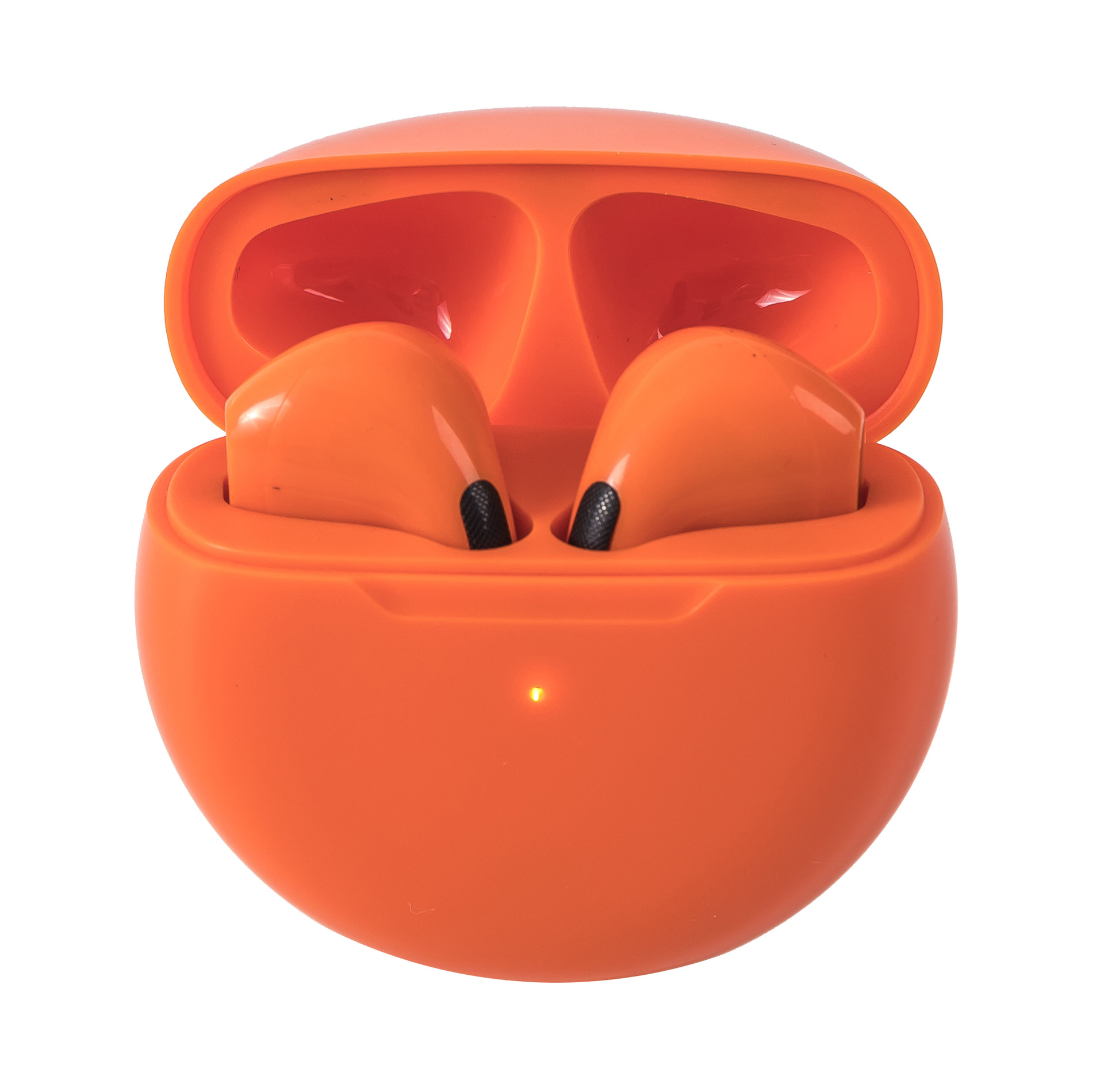 Pro 6 tws bluetooth-øretelefoner trådløse bluetooth-headset støydempende ørepropper med mikrofon pro 6 trådløse hodetelefoner for iphone: Gull