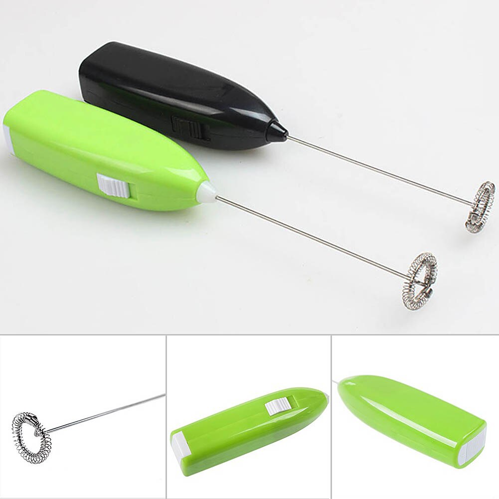 Practical Automatic Home Mini Kitchen Tools Battery Operated DIY Portable Handheld Stainless Steel Milk Frother