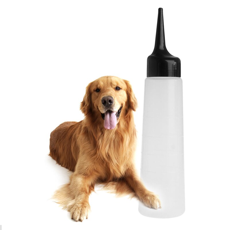 Diluted Shampoo Bottle With Scale 250ML Pet Dog Bath Dilution Ratio Bottle Pet Supplies