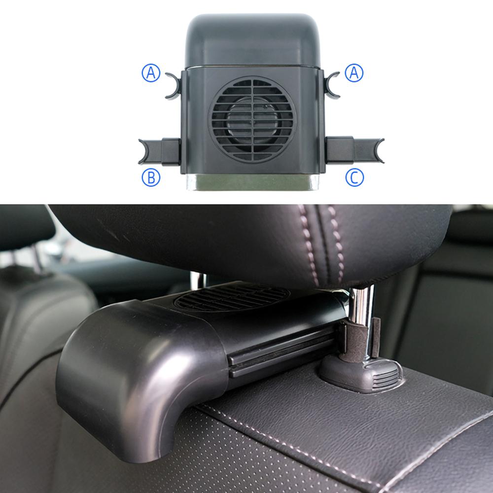 5w bil bagsæde mini usb foldbar lydløs blæser køler bærbar luftkøleventilator brug desktop kontorblæser til bil lastbil sø