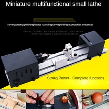Miniature beads small lathe, grinding and polishing cutting beads, round beads beads machine, mini diy woodworking lathe