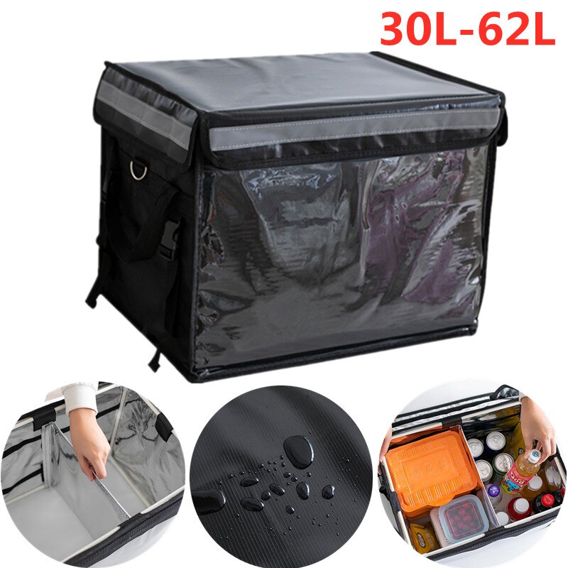Large Waterproof Picnic Cooler Bag Outdoor Insulated Thermal Food Drink Box Travel Thicken Camping Refrigerator Bags
