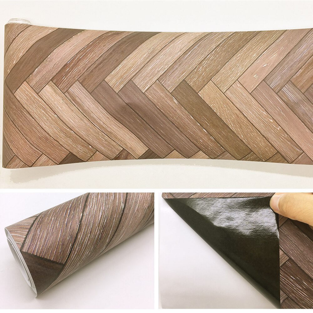 Funlife® 20x300cm Herringbone Texture Ground Stick... – Grandado