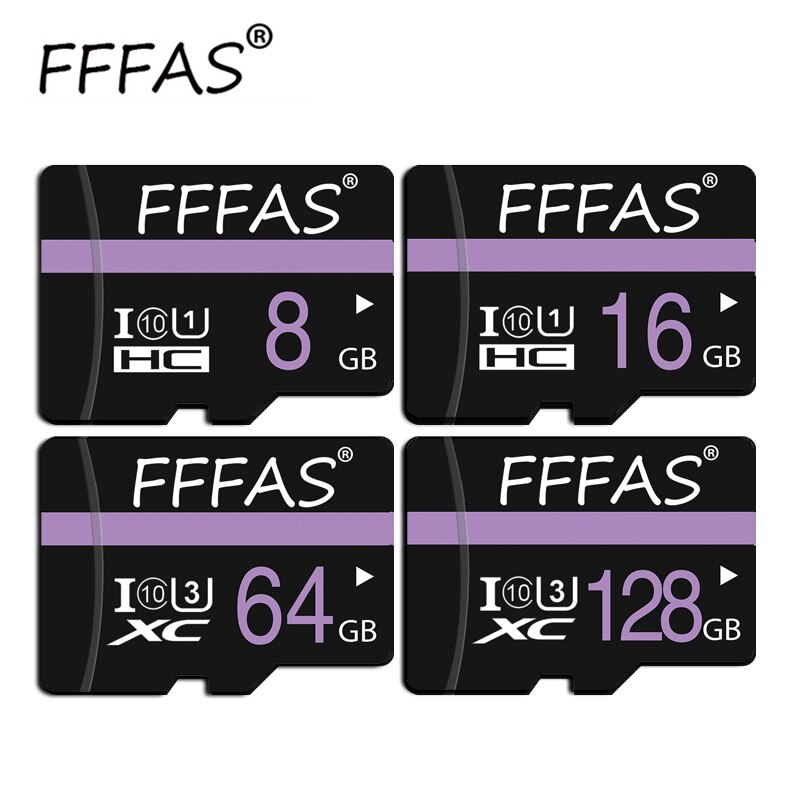 Carte Micro SD 8GB 16GB 32GB 64GB 128 GO Class10 UHS-1 Flash Carte Mémoire MicroSD Carte TF pour Smartphone De Caméra