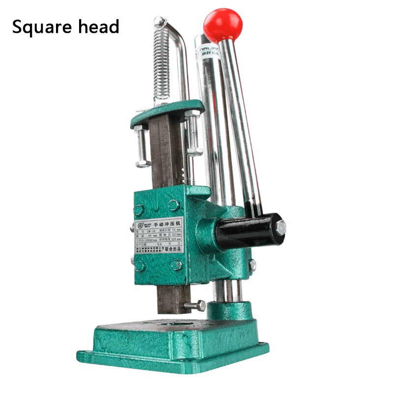 JM 16 Manual Square Head Presses Machinehand Press Machine Small Industrial Hand Press Industrial Mini Punch Pres: Gold