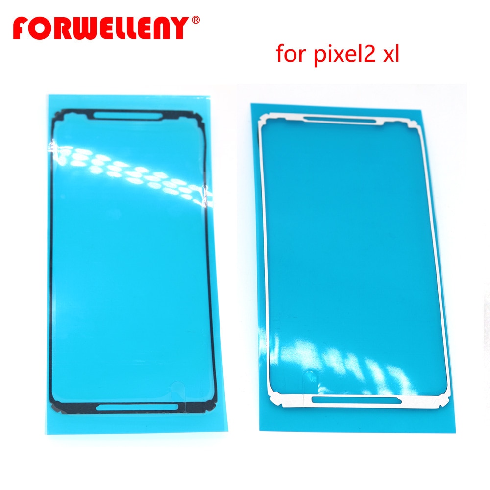 Voor Google pixel 2 XL scherm frame Back Glass cover Sticker Stickers lijm deur behuizing