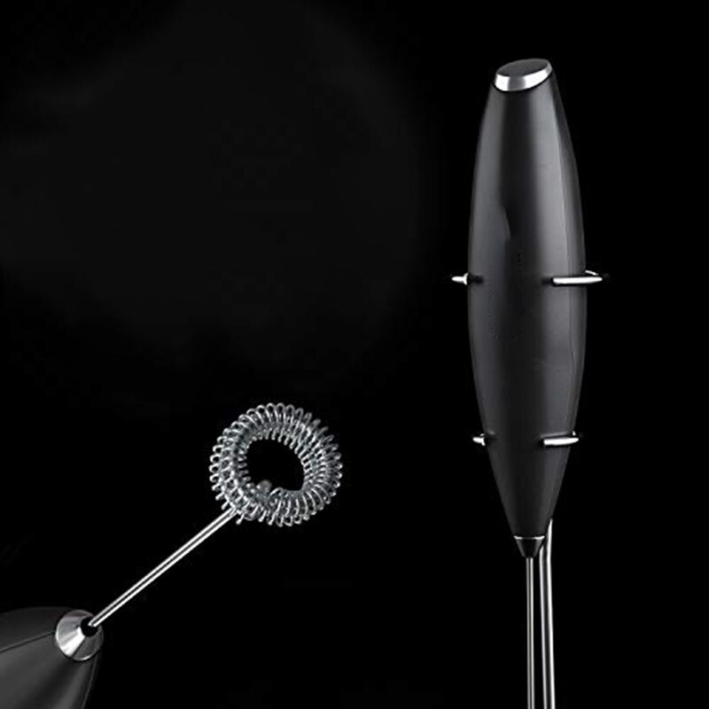 Handheld Electric Coffee Mixer Frother Automatic Milk Beverage Foamer Cream Whisk Cooking Stirrer Egg Beater With Stand