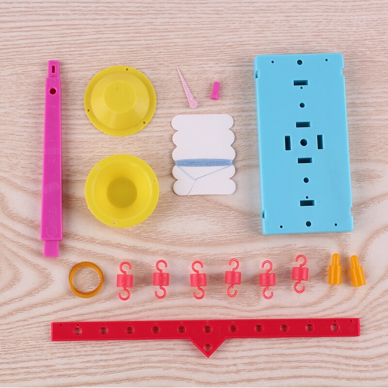 plastic Educational Lever principle balance scale experiments DIY material Physics Teaching for kids Students