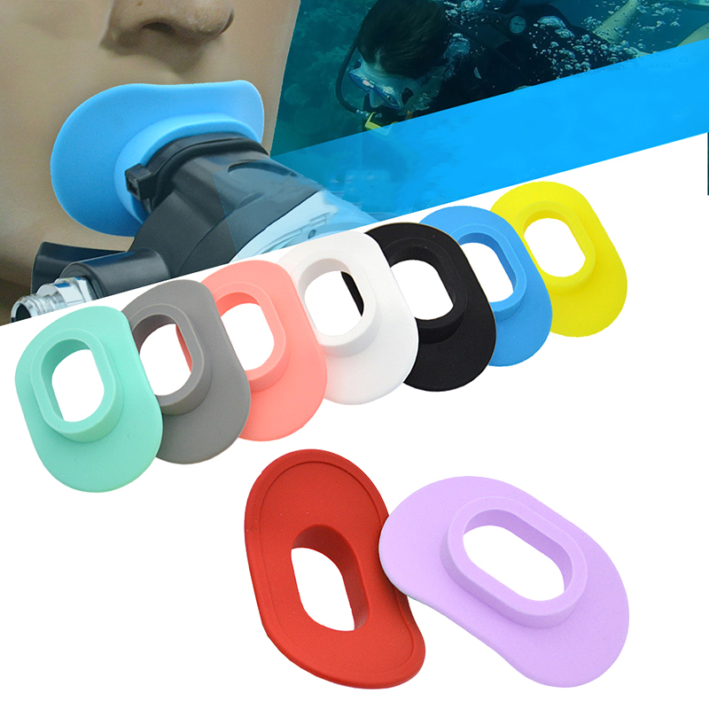 Duikregelaar Mondstuk Lippen Hoes Siliconen Snorkel Mondstuk Lip Beschermhoes Onderwater Ademhaling Accessoires