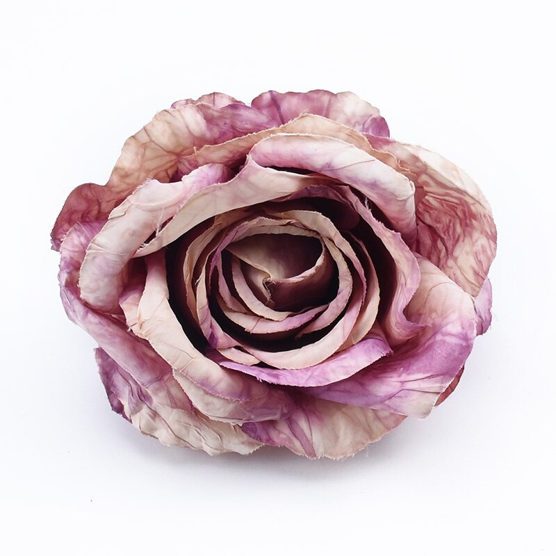 3 st heminredningstillbehör dekorativa blommor kransar rosor blomma vägg diy box brud handled blomma konstgjorda blommor