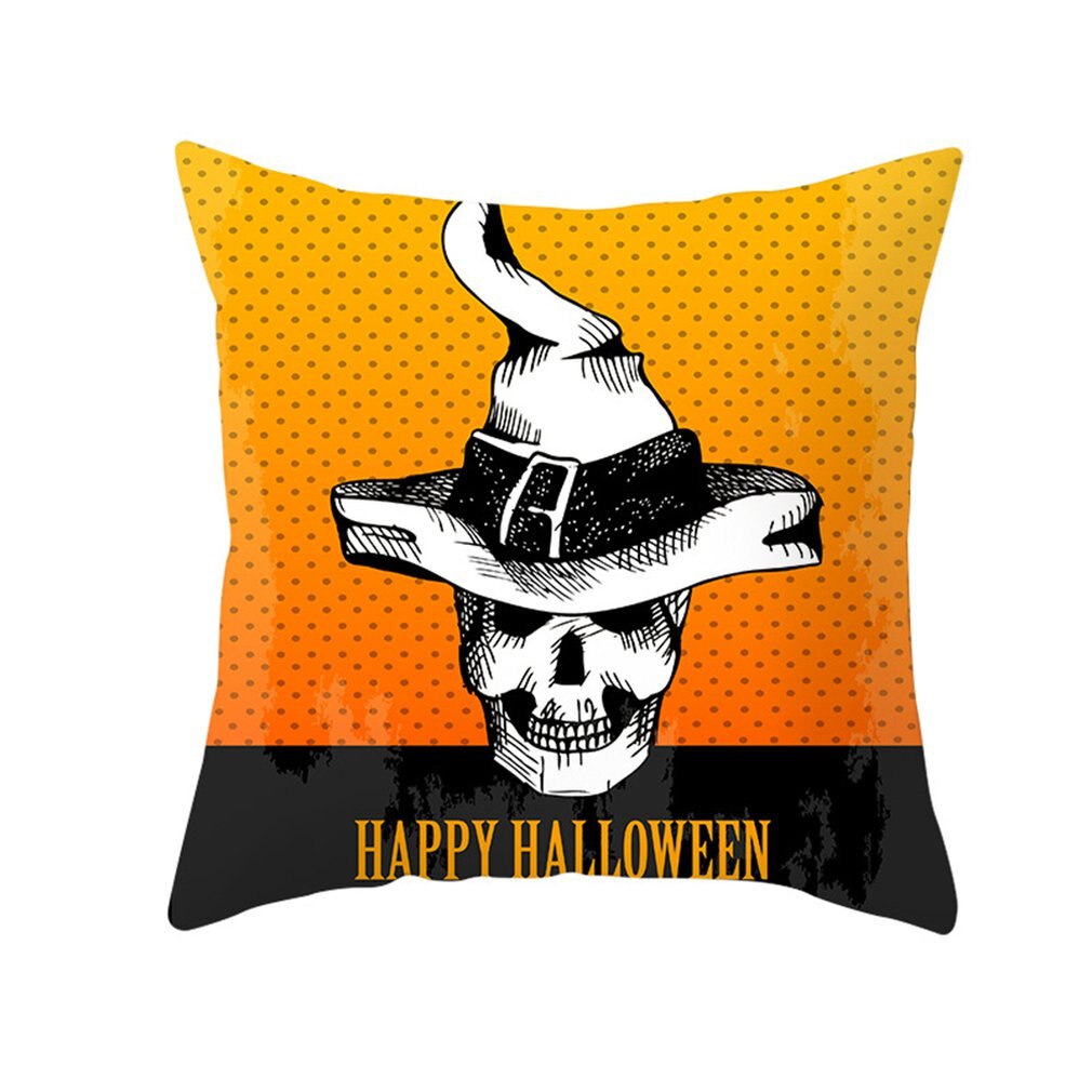 Halloween Decoratie Voor Thuis Cartoon Pompoen Vleermuis Ghost Kussensloop Horror Halloween Party Benodigdheden Accessoires Haloween Ornament: 10