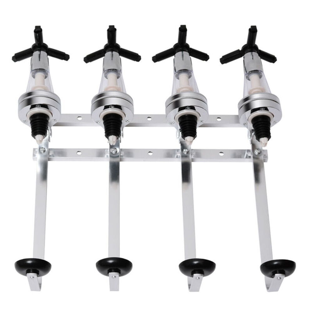 4 flaske stativ optikk veggmontert vin dispenser sprit drikke holder bar butler drikke dispenser bar tilbehør