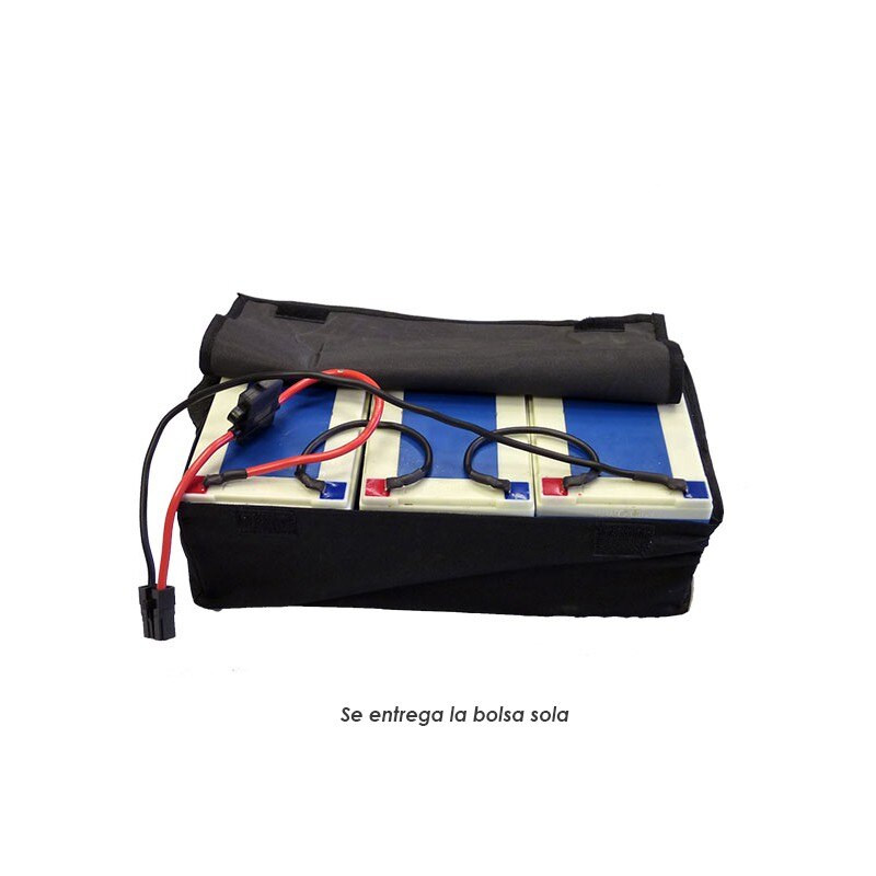 Bolsa para baterías de patinete Raycool - Diferentes modelos - De 12V, 36V o 48V. Baterías con larga duración.